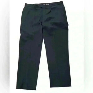 Perry Ellis Portfolio Men’s Navy Blue Dress Pants Flat Front 40 x 32